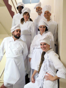 Chefs backstage in Manon (SF Opera)